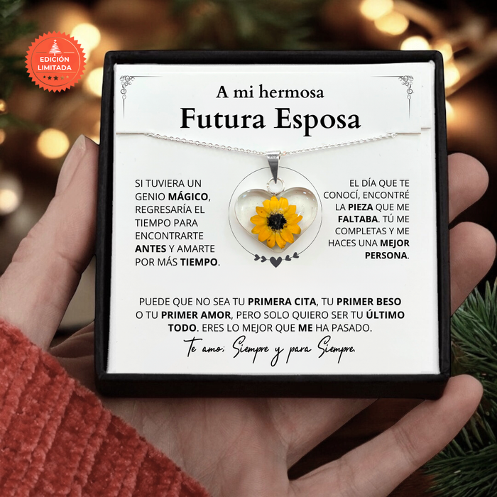 Futura esposa: El collar que hará que ella nunca olvide esta Navidad