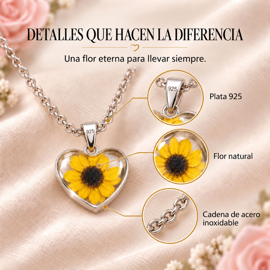 Collar de Girasol Encapsulado: Un regalo Inspirado en Shrek