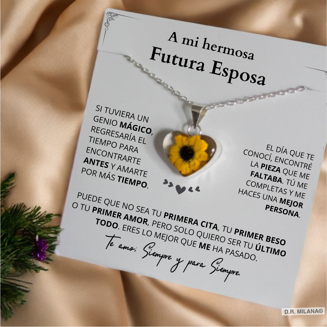 Futura esposa: El collar que hará que ella nunca olvide esta Navidad