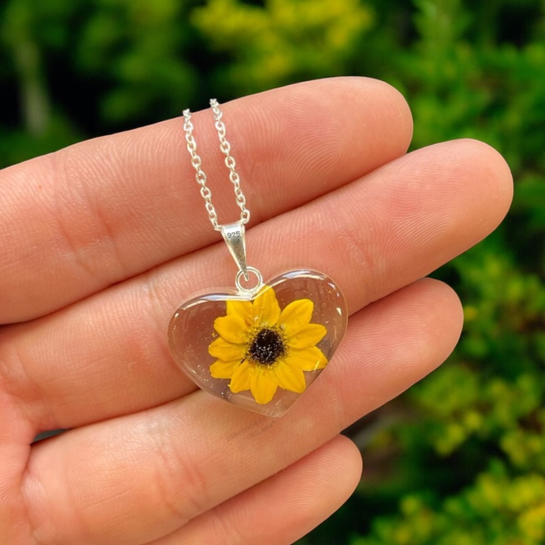 ERES MI SOL - COLLAR DE GIRASOL ETERNO