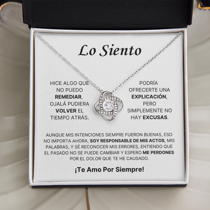 El regalo que guardará en su corazón para siempre, Collar de Disculpas para ella